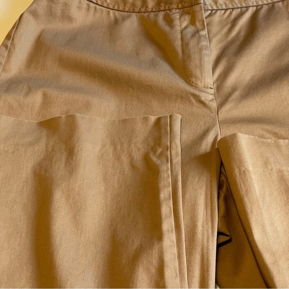 Liz Claiborne-ANISSA Tan Colour High Rise Pant 98% Cotton 2 % LYCRA Size 12 - Picture 14 of 16
